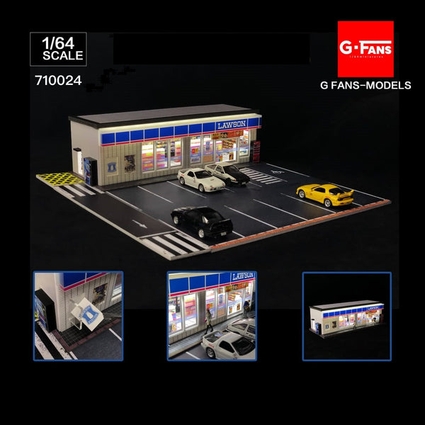 1/64 G-Fans Convenience Store Diorama Kit (C)