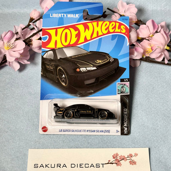1/64 Hot Wheels LB Super Silhouette Nissan Silvia S15 (black)