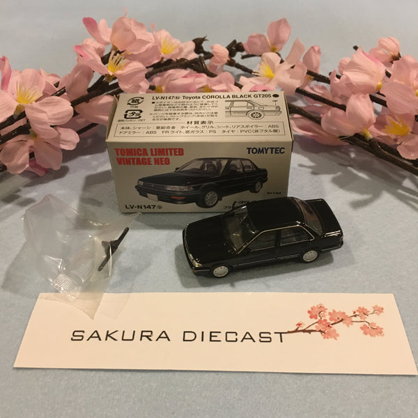1/64 Tomica Limited Vintage Neo Toyota Corolla GT205 (black)