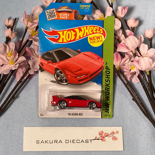 1/64 Hot Wheels ‘90 Acura NSX (red)