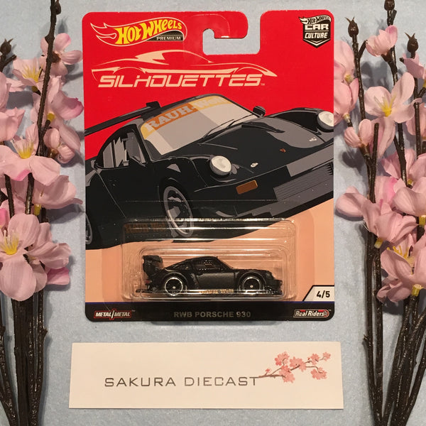 1/64 Hot Wheels Car Culture Silhouettes - RWB Porsche 930 – Sakura 1/64 Hot Wheels Car Culture Silhouettes - RWB Porsche 930 – Sakura