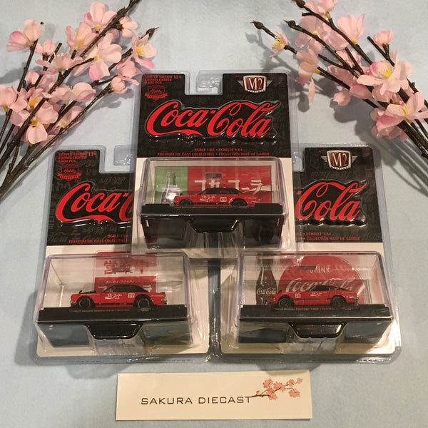 1/64 M2 Auto Japan Coca-Cola set