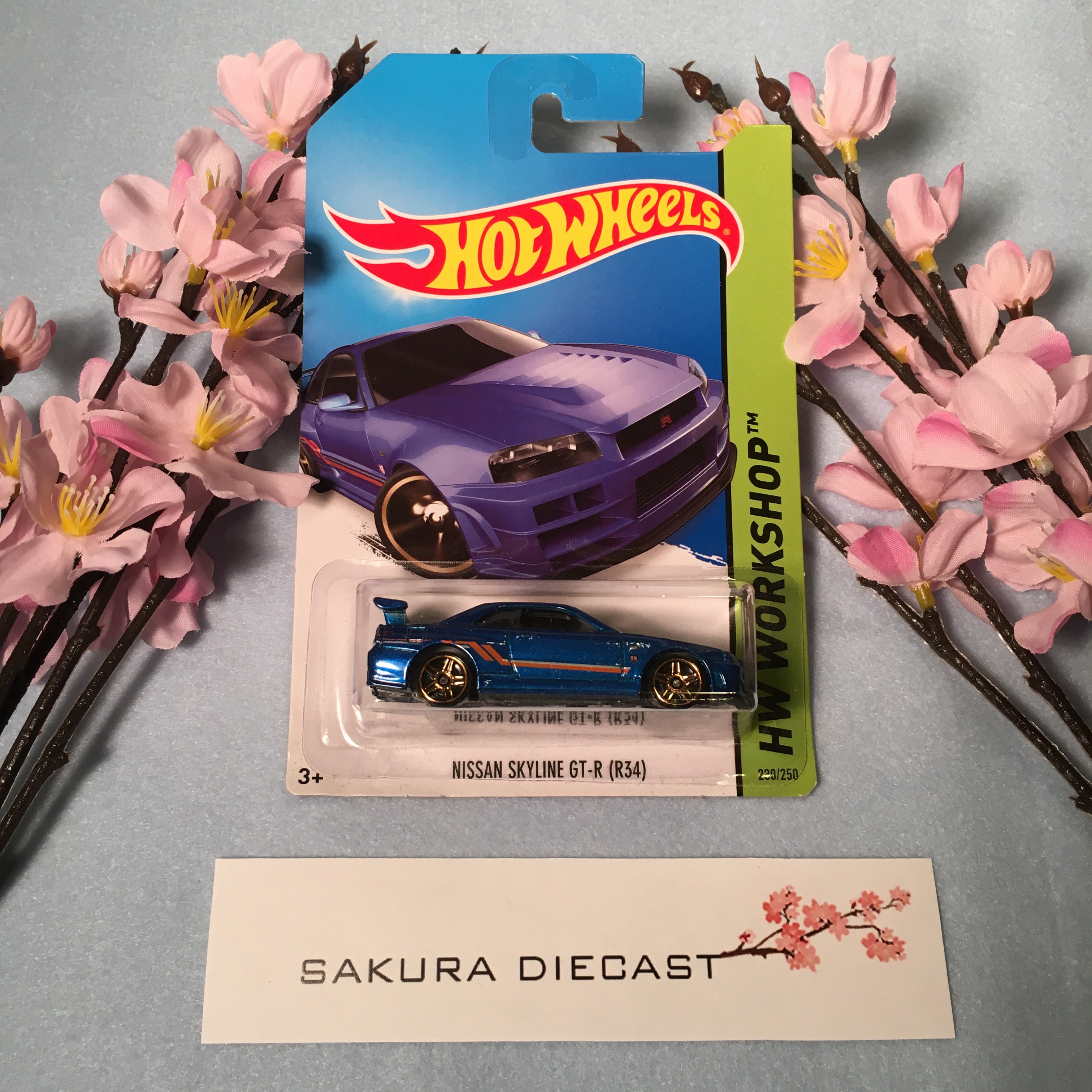 MINI GT Nissan Skyline GT-R (R34) Tommykaira R-z Midnight