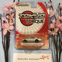 1/64 Greenlight Tokyo Torque Series 3 - 1971 Nissan Skyline 2000 GT-R (silver)