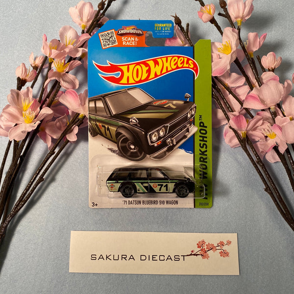 1/64 Hot Wheels ‘71 Datsun Bluebird 510 Wagon (Kmart exclusive)