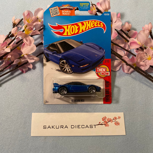 1/64 Hot Wheels ‘90 Acura NSX (Blue)