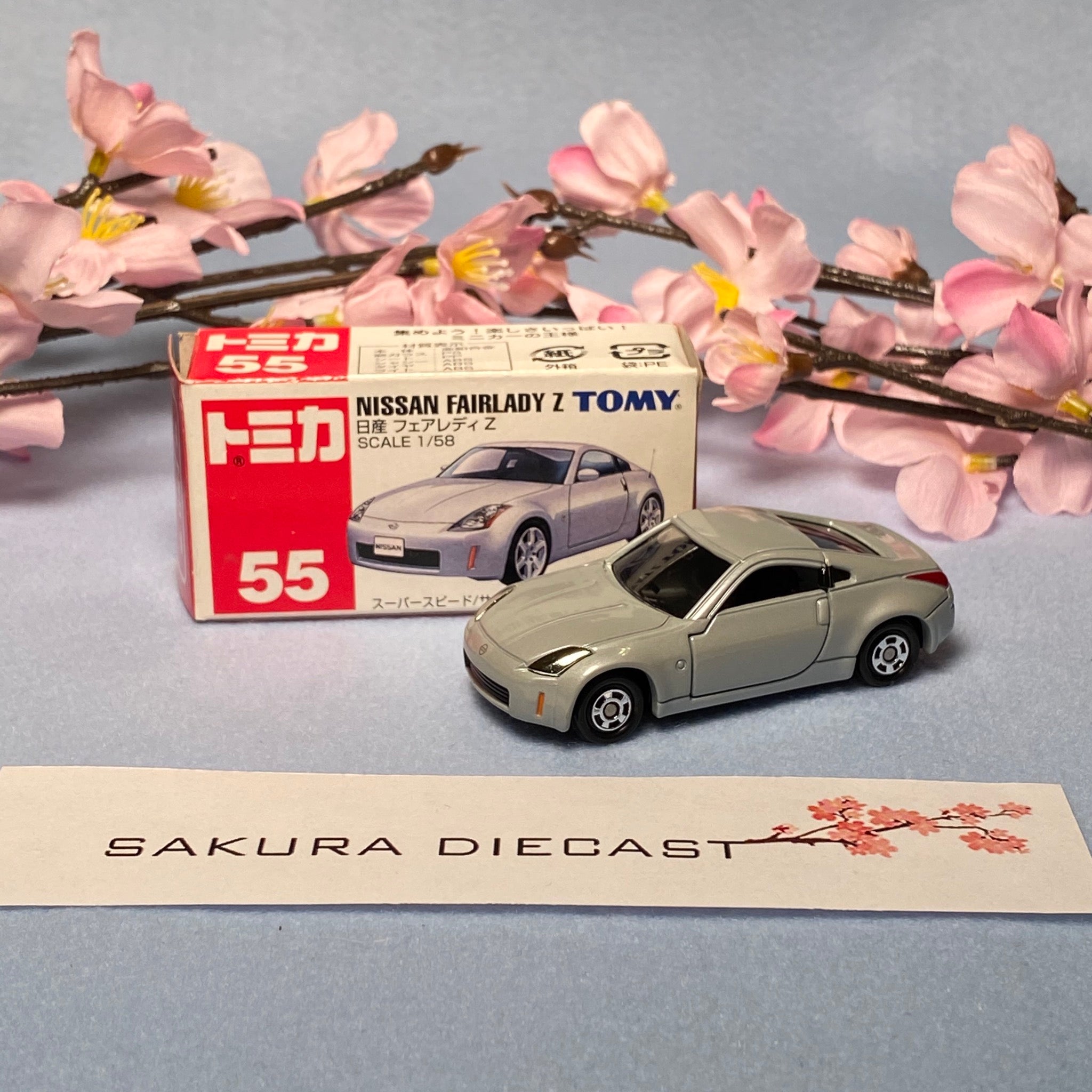 1/64 Tomica Nissan Fairlady Z 350Z – Sakura Diecast
