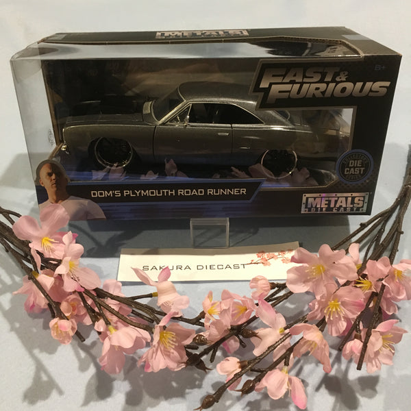 1/24 Jada Fast & Furious Dom’s Plymouth Road Runner (Tokyo Drift)