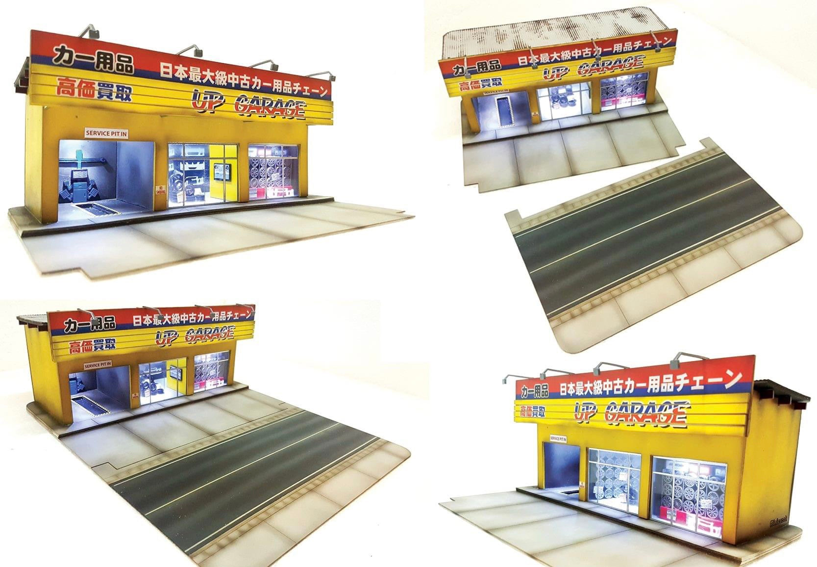☆ Garage Diorama Item SBC　　　　　　　　　　【限定品】 ☆ Garage Diorama Item SBC 【限定品】 Scale 1:24 Diorama