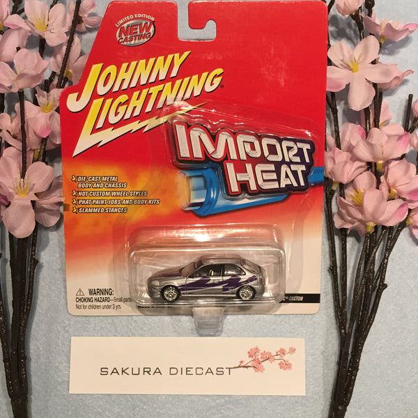 1/64 Johnny Lightning Import Heat - Honda Civic EK Hatchback Custom