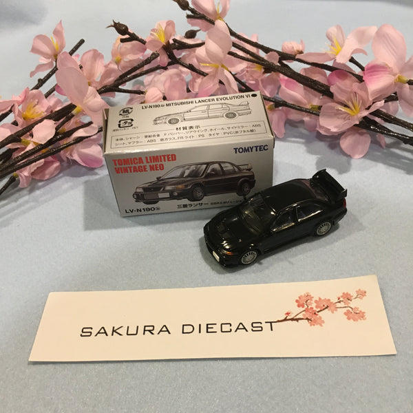 1/64 Tomica Limited Vintage Neo Mitsubishi Lancer Evolution VI (black)