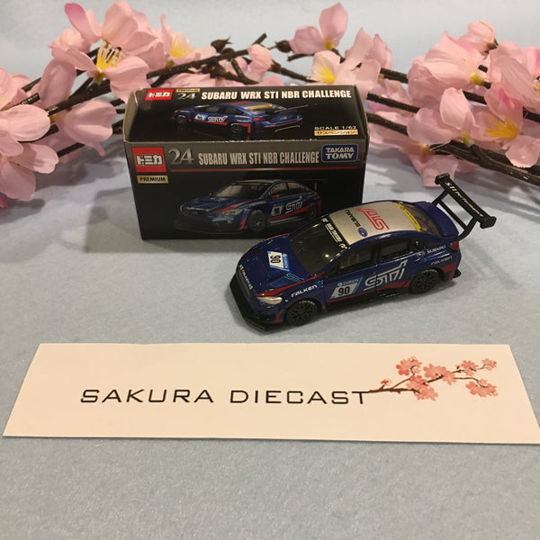1/64 Tomica Premium Subaru WRX STI NBR Challenge