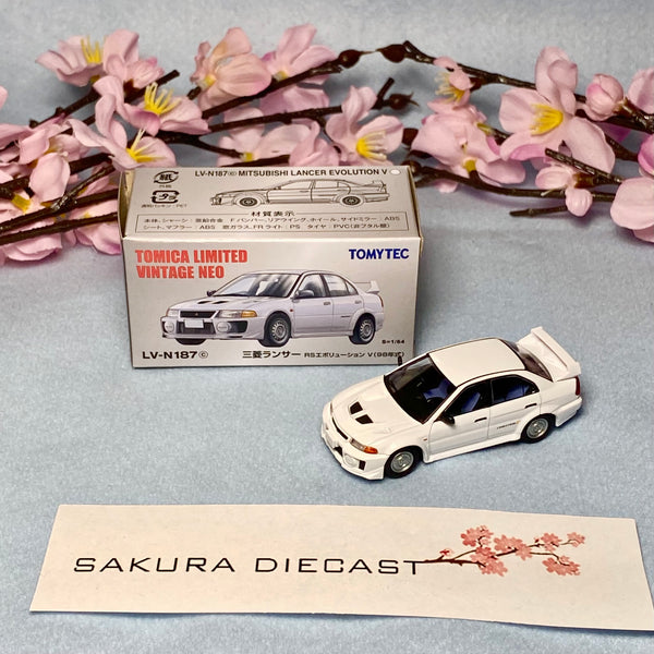 1/64 Tomica Limited Vintage Neo Mitsubishi Lancer Evolution V RS