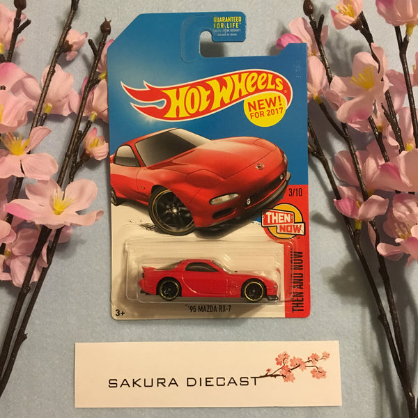 1/64 Hot Wheels ‘95 Mazda RX-7 FD (red, Kmart exclusive)