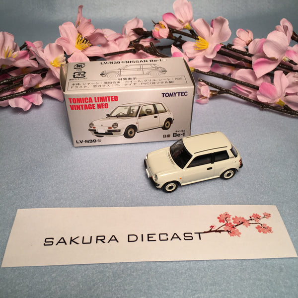 1/64 Tomica Limited Vintage Nissan Be-1 (white)