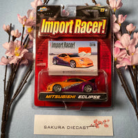 1/55 Jada Import Racer Mitsubishi Eclipse (orange/purple)