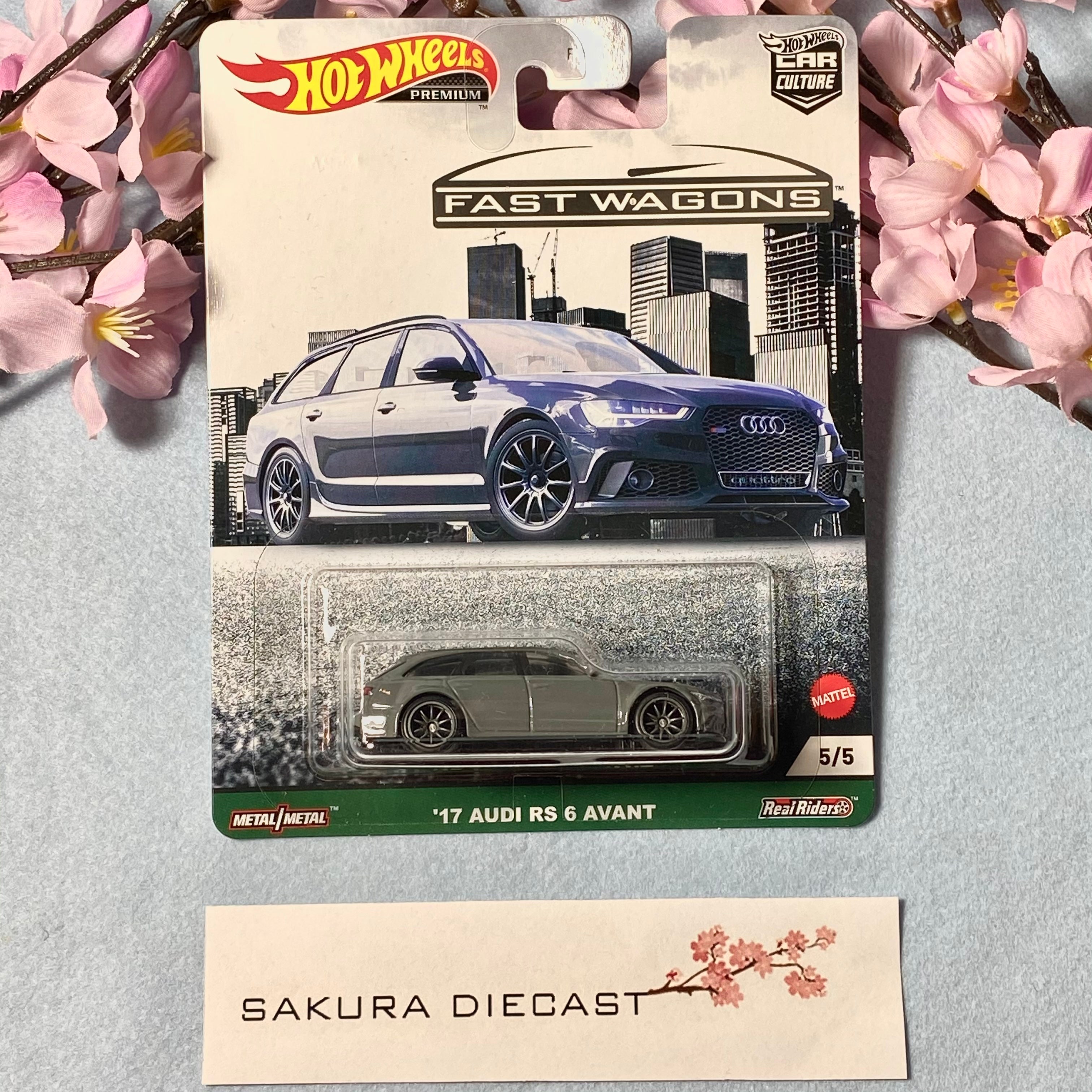 ミニカー Hot Wheels FAST WAGONS 2022 Hot Wheels - HW Wagons Full Set - Volvo Nissan Audi
