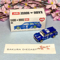 1/64 Mini GT Kaido-House Datsun 510 Wagon 011 (blue)