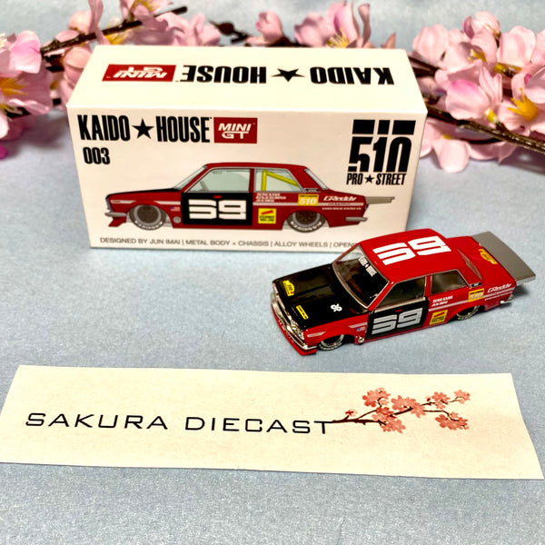 1/64 Mini GT Kaido-House Datsun 510 Pro Street 003 (red)