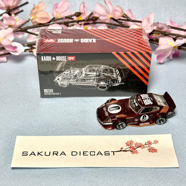 【リアル!】Kaido House Datsun FARLADY 240Z 1/64 Mini GT Kaido-House Datsun Fairlady Z 240Z 023 – Sakura