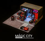 1/64 Magic City Advan Showroom Diorama Kit