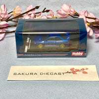 1/64 HobbyJapan Subaru Impreza 22B STI Version Customized Ver. Rally Base Car GC8 (blue)