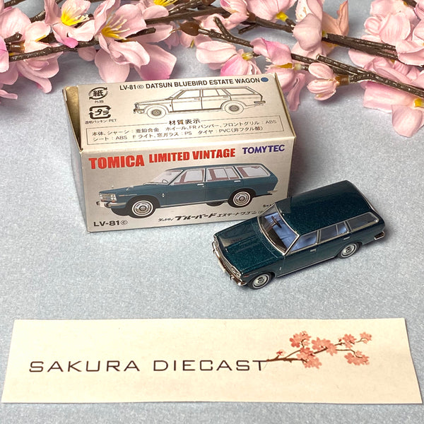 1/64 Tomica Limited Vintage Datsun Bluebird 510 Estate Wagon