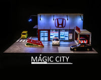 1/64 Magic City Honda Showroom Dealership Diorama Kit