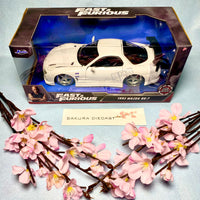 1/24 Jada Fast & Furious 1993 Mazda RX-7 (The Fast and The Furious)