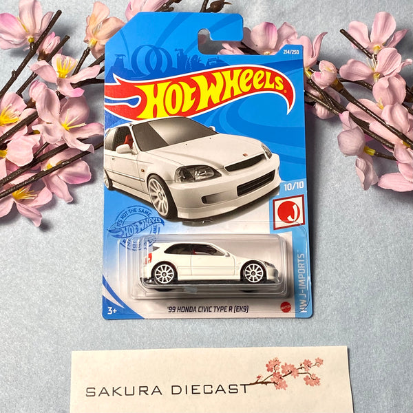 1/64 Hot Wheels ‘99 Honda Civic Type R (EK9)